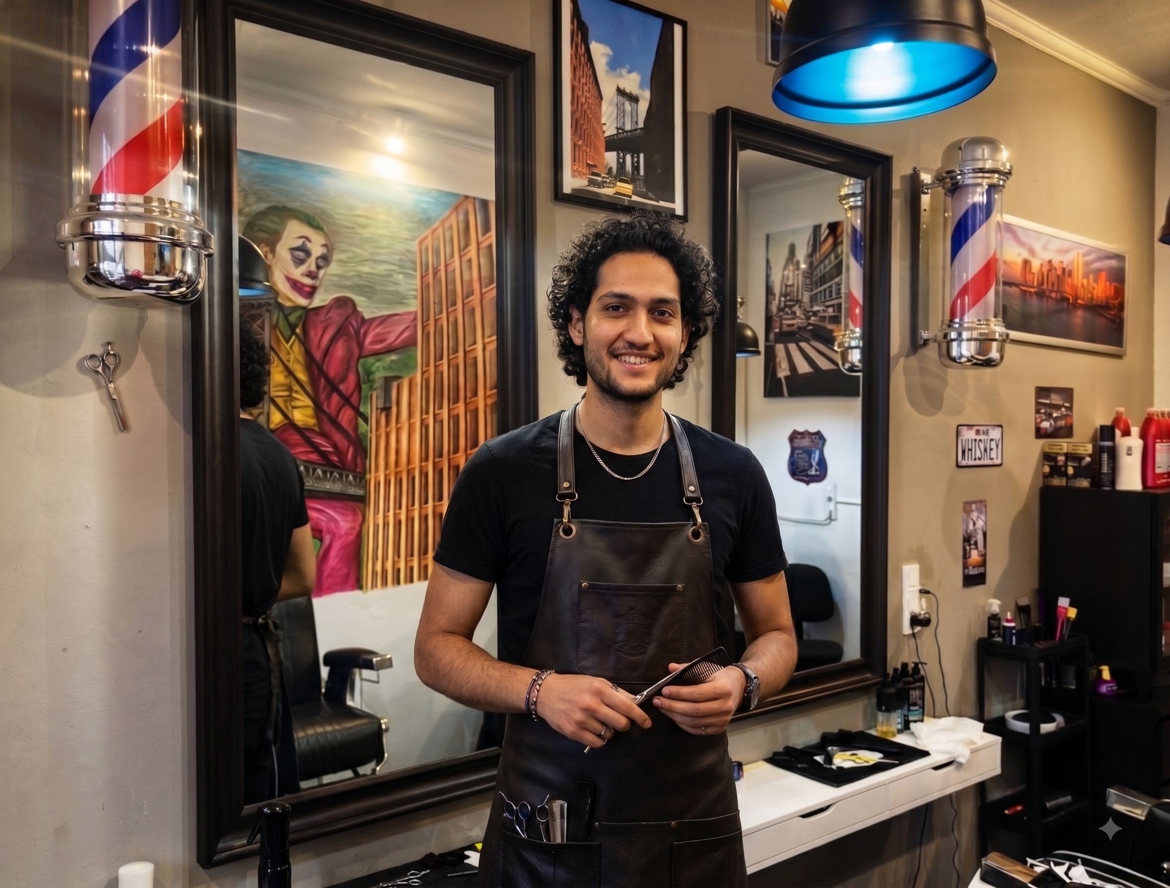 Diako, barber at New York Hair Salon